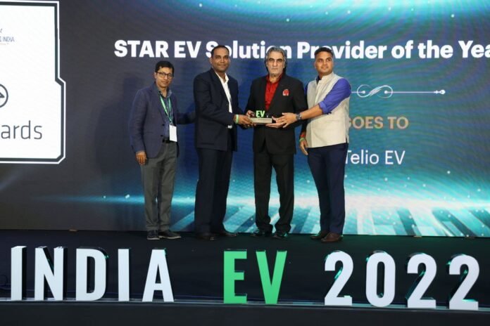 TelioEV bags ‘Star EV Solution Provider Award’ of the year
